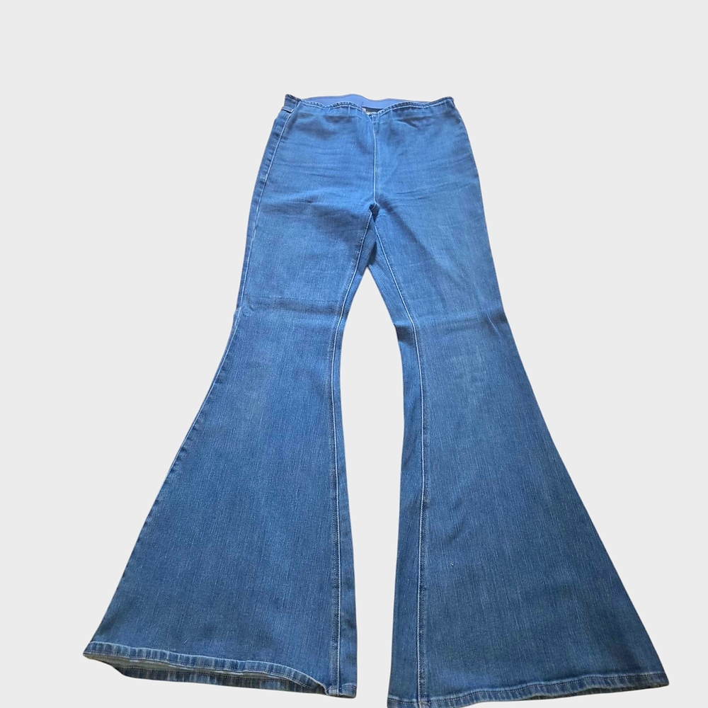 Women's Blue Flared Jeans